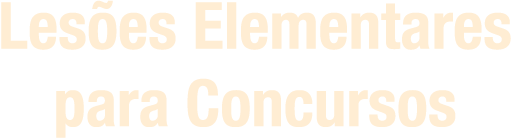 Lesões Elementares para Concursos