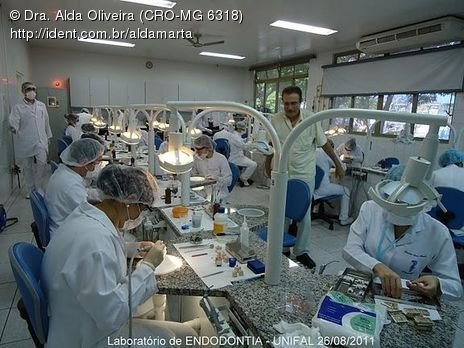 Laboratório Pré-Clínico de Endodontia da Unifal