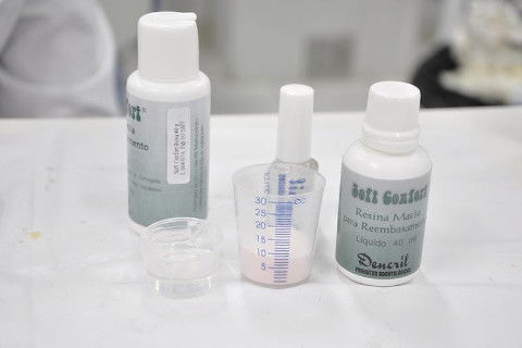 Material reembasador utilizado