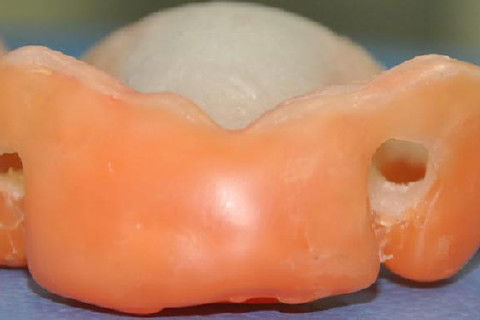 Prova com rolete de cera