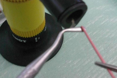 Aquecimento prévio do cone de guta-percha