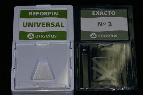 Pino de fibra de vidro #3 (Exacto) pinos acessórios (Reforpin) Angelus, Brasil