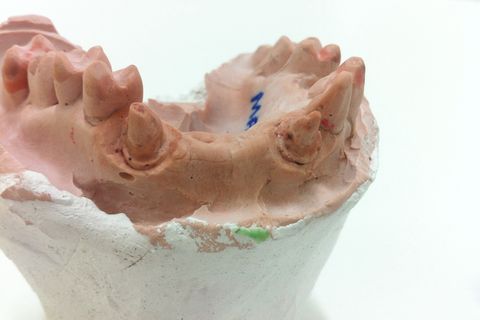 Modelo após moldagem e montagem em ASA